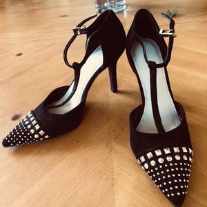 BCBG studded heel